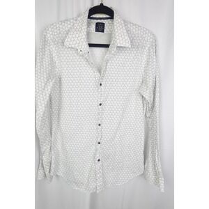 Rare Rabbit Men's Casual Long Sleeve Dress Shirt Button Down Size Small Triangle